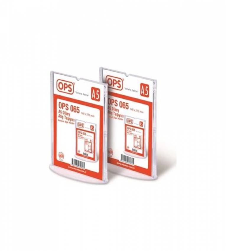 A5 Porte brochures double face , Porte affiche vertical format 14.8 x 21 cm